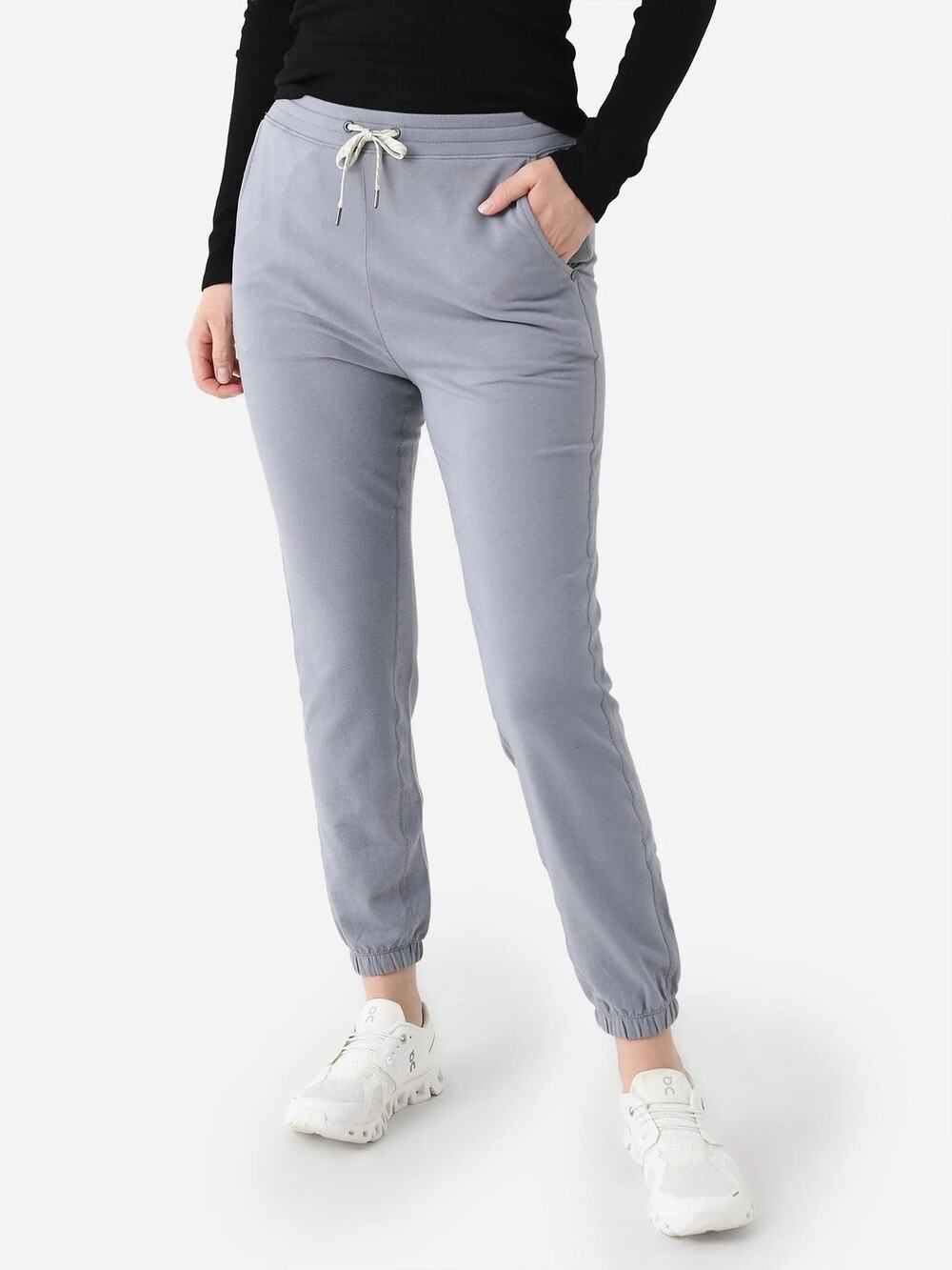 Vuori Womens Laguna Lounge Pant 2.0 Joggers Light Blue Size Small vw437